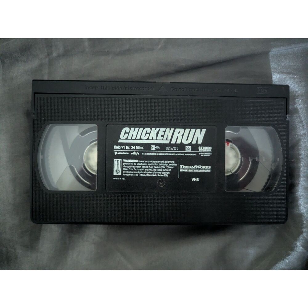 Chicken Run VHS (2000)